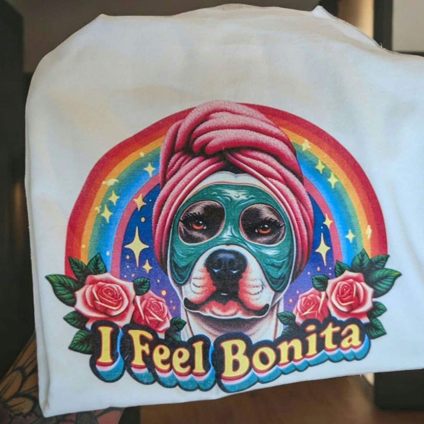 I Feel Bonita - Latina Pit Bull T-shirt - Unisex Jersey Short Sleeve Tee Latina Power Tee - Latina Feminist Shirt, Cute Latina Chicana Shirt