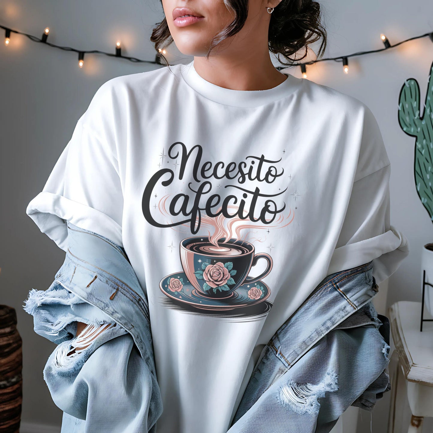 Necesito Cafecito - Cafe y Chisme - Latina T-shirt - Unisex Jersey Short Sleeve Tee Latina Power Tee - Latina Feminist Shirt - Latina Gift