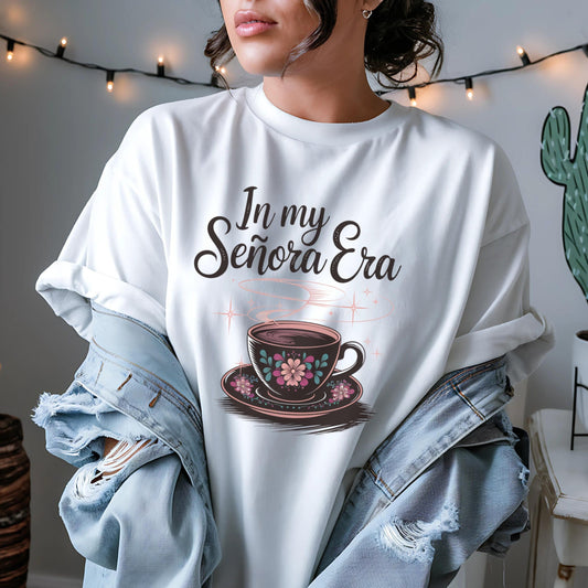 In my Senora Era T-Shirt - Simple Latina Tshirt - Hispanic Heritage Unisex Jersey Short Sleeve Tee - In my Senora Era Tee Gift for Latina